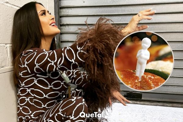 Salma Hayek responde a críticas por llamar “muñeco” al ‘Niño Dios’ de la Rosca